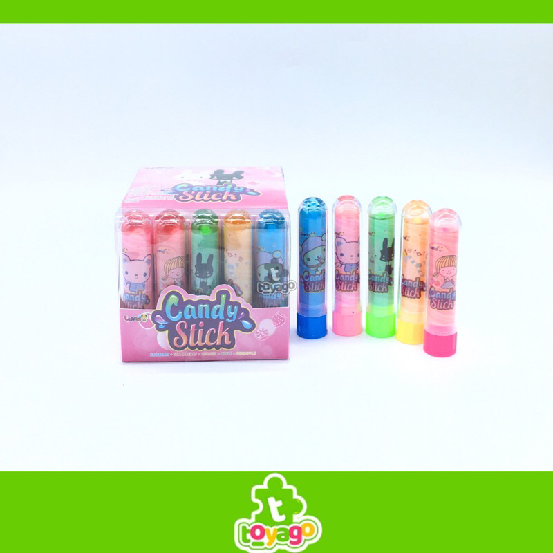 

RB Luvmi permen lipstik / Candy stick isi 30 pcs grosir murah (candy stick toyago toys)