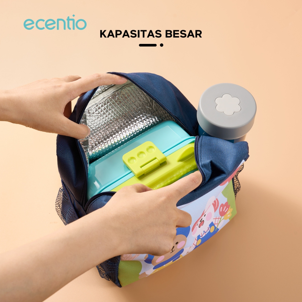 2, 50%Ecentiokids Tas Sekolah Anak Laki Laki Sd Tas Bekal Anak Ransel Tahan Air