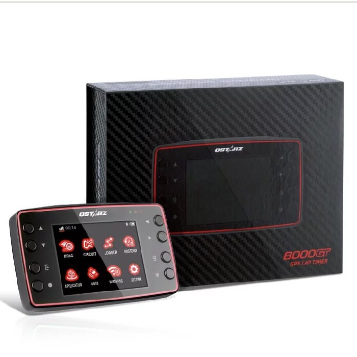 QSTARZ 8000GT 8000s 25hz GPS lap timer drag track dll