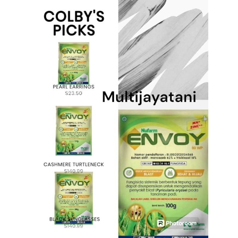 INSEKTISIDA ENVOY 80WP 100GRM