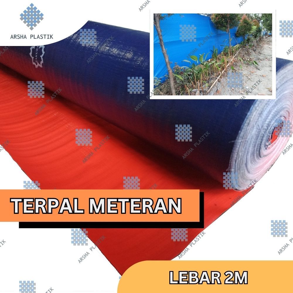 Terpal Meteran Terpal Roll (harga per 1m) / Terpal plastik / Plastik Terpal / Terpal Dinding / Terpa