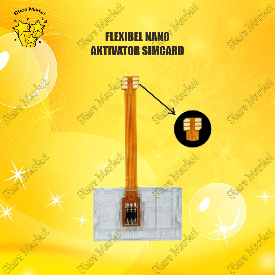 [ST-AC] Aktivator Nano Simcard WIHUA Activator Flexibel Simcard Kartu Chip Modem Aktivator Flexible 