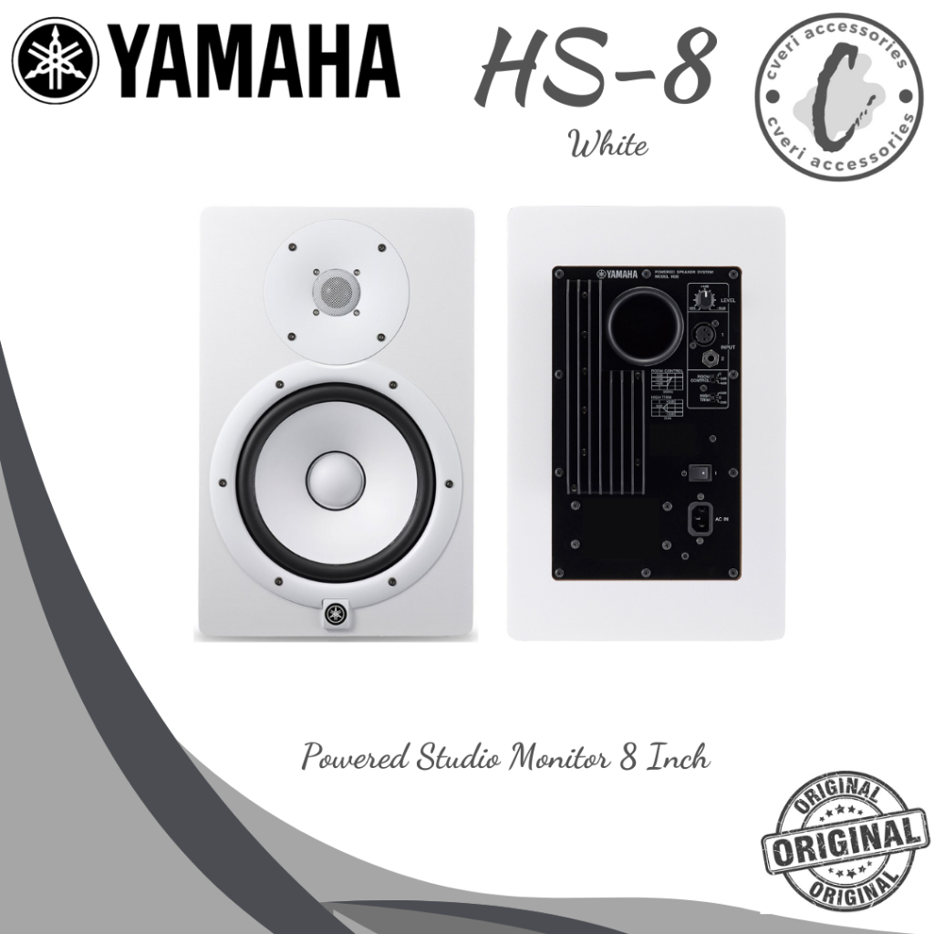 Yamaha HS8 Speaker Monitor Original HS-8