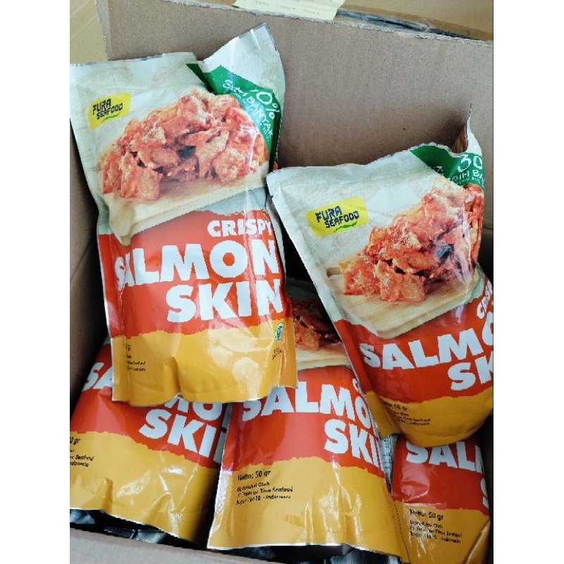 

CRISPY SALMON SKIN KERIPIK KULIT IKAN SALMON KEMASAN JUMBO