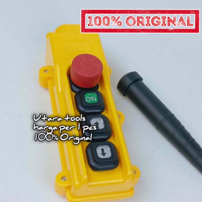 Push Button Remot Control Electric Chain Hoist 4 Tombol Remot Kontrol Hoist