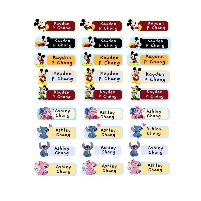 

Dapat 240pc. TERMURAH. LABEL STICKER UKURAN S