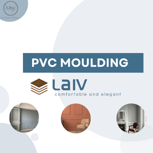 List Border Profil Wall Moulding/Molding PVC Dekorasi Hiasan Dinding