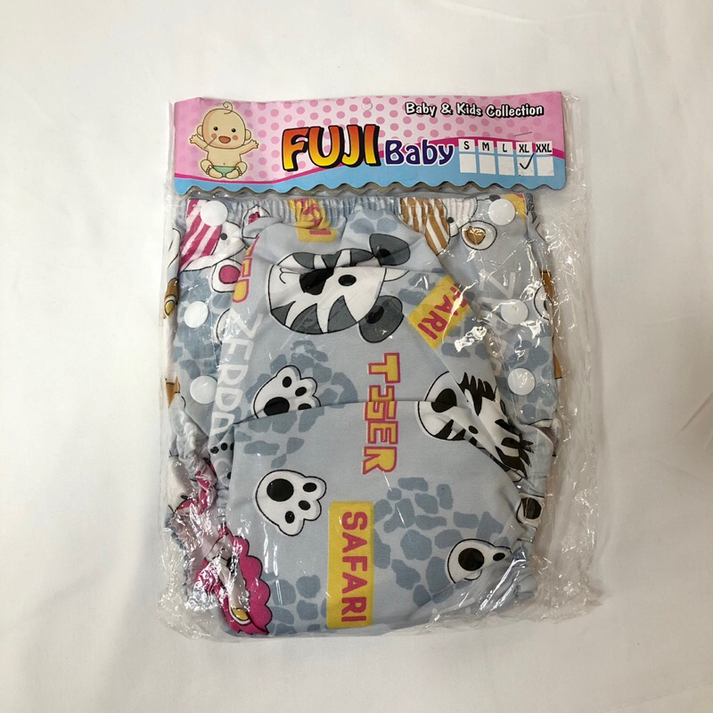 Popok Bayi Cuci Ulang Model Celana Motif
