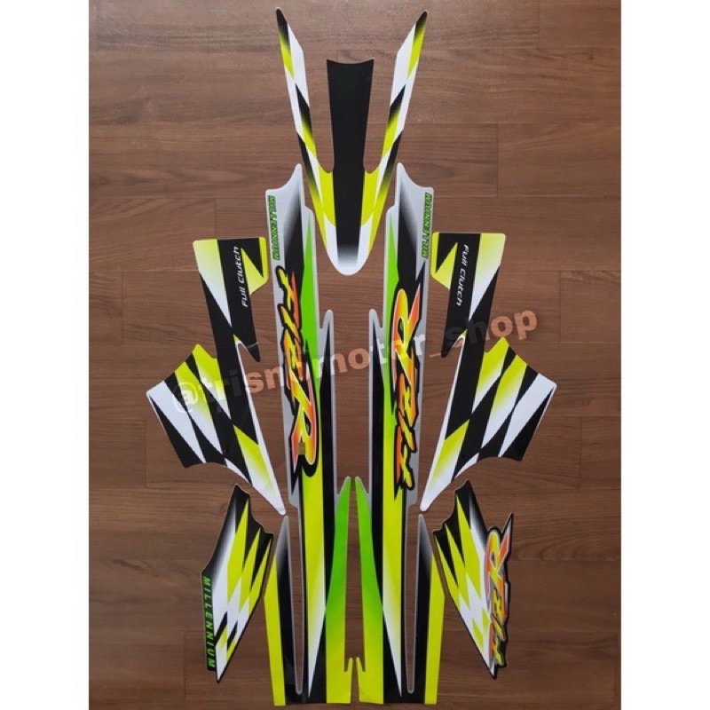 Striping stiker sticker lis list yamaha fiz r Fiz R fizr f1z r f1zr Millennium milenium Th.2000 warn
