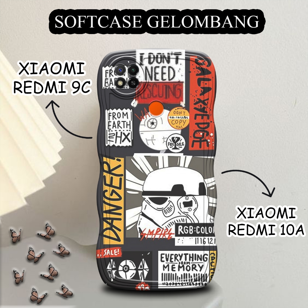 Soft Case Hp REDMI 9C - REDMI 10A - Latopiacase - Fashion Case -  Case Cewek- Case Cowok - Silicon H