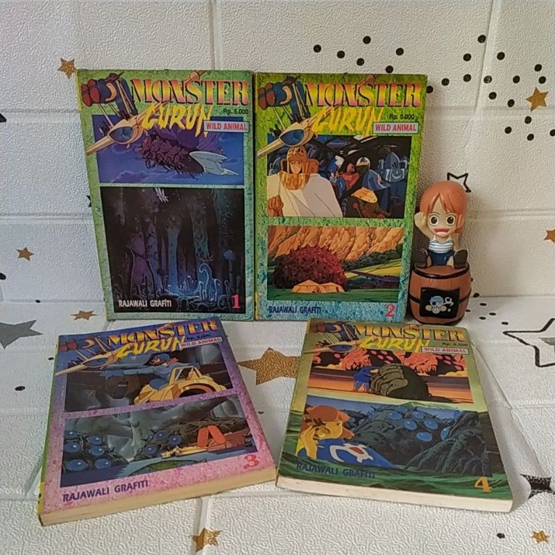 Komik Monster Gurun 1-4 set ke-2