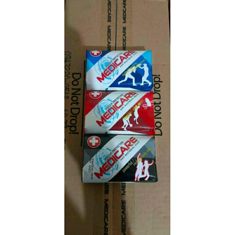 sabun anti bakteri black, blu, red.