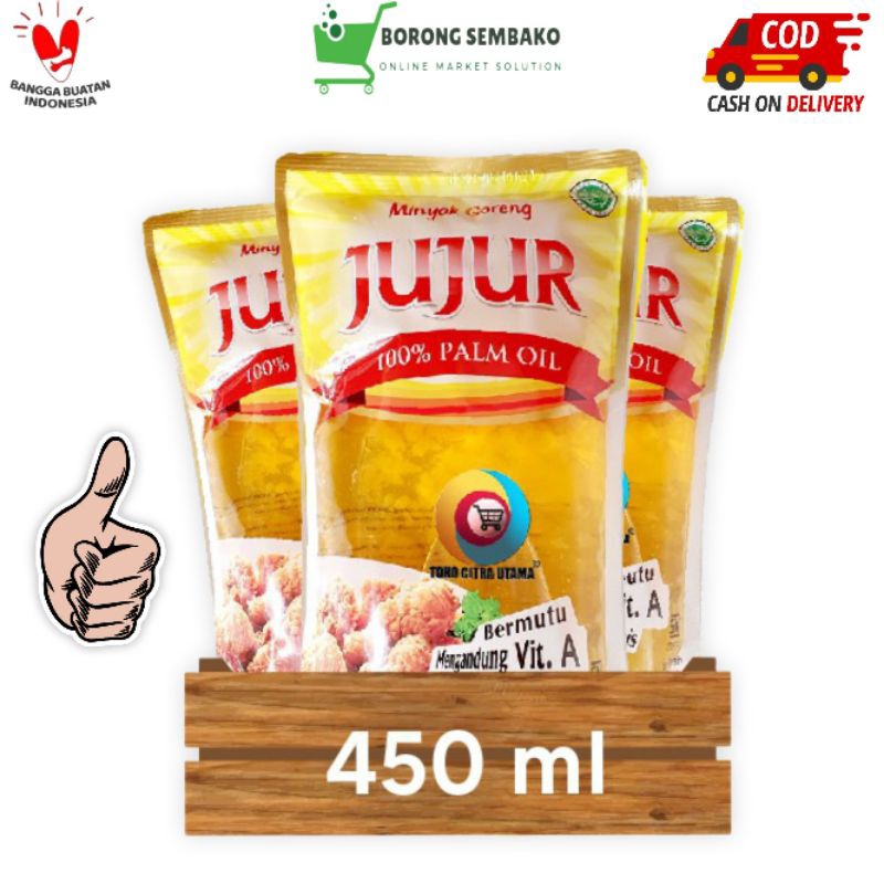 

Minyak Goreng Jujur 450ml