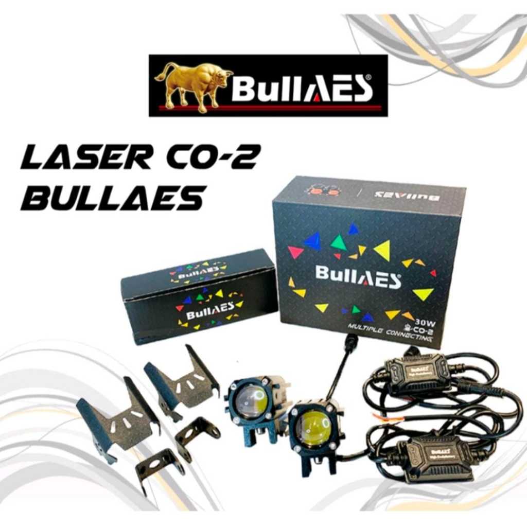 LAMPU TEMBAK LASER CO-2 30 WATT ORIGINAL BULLAES - SEPASANG