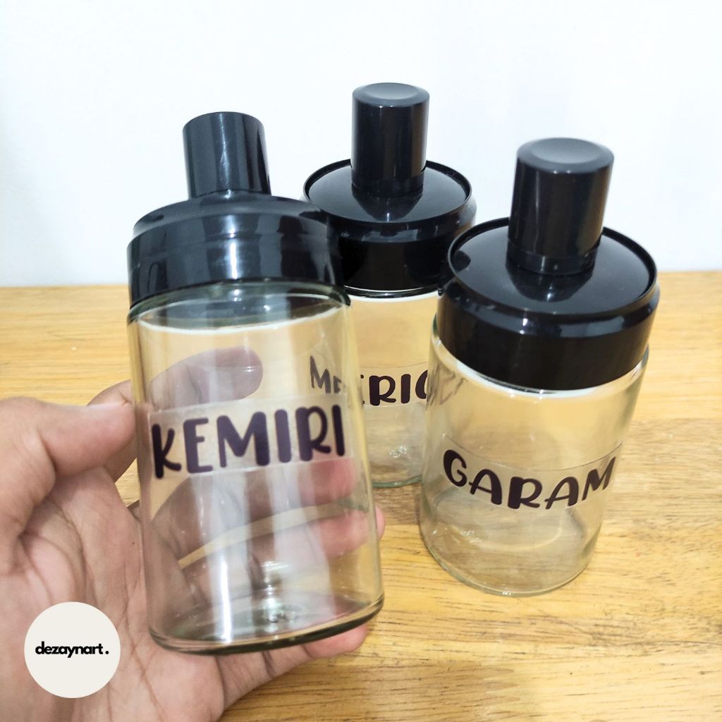 

Stiker Label Bumbu Dapur Murah Tahan Air (1 Kata) - Stiker Toples Nama Bumbu