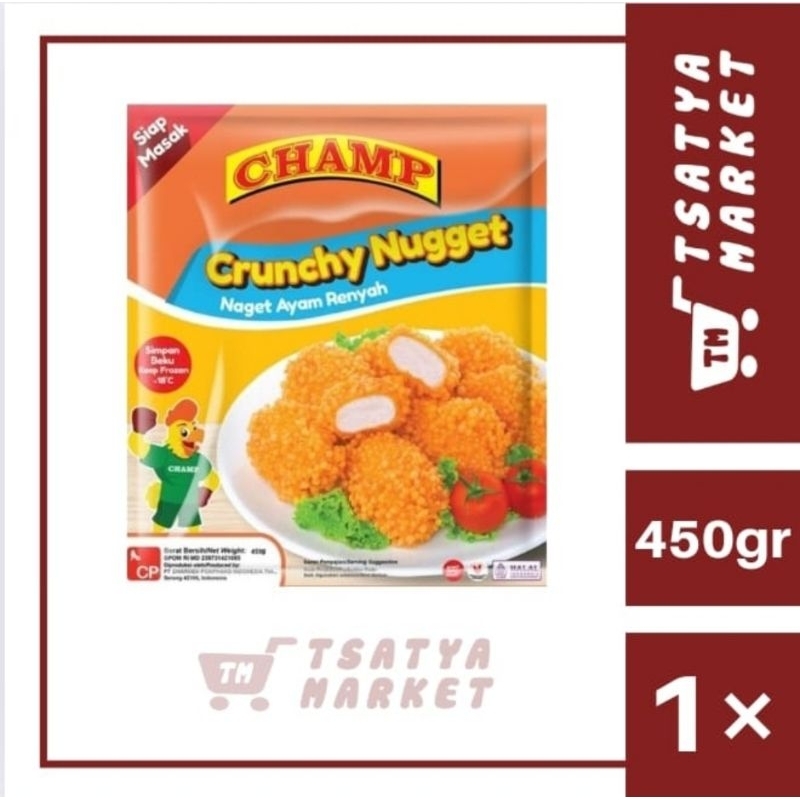 

CHAMP CRUNCHY NUGGET 450GR