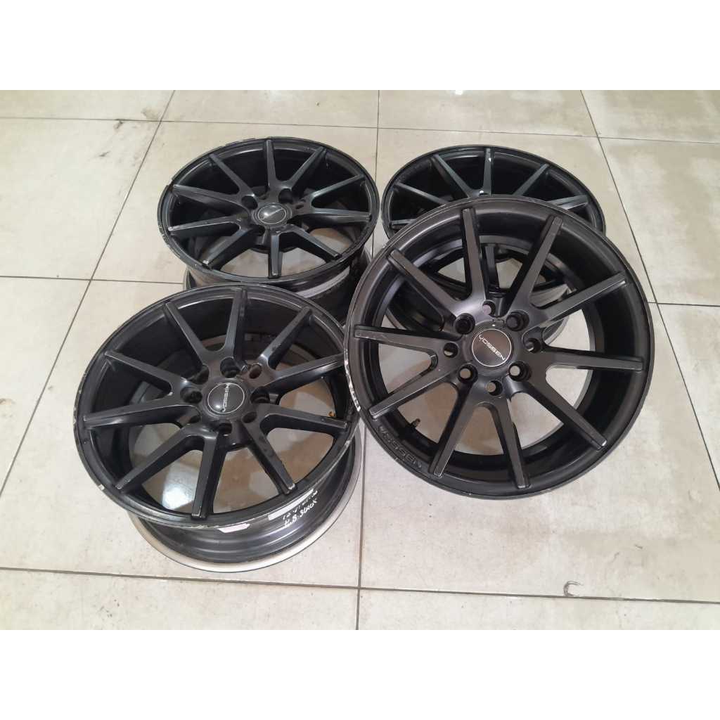 JUAL VELG MOBIL BEKAS  SECOND VOSSEN R15X7 8X100/114,3ET38