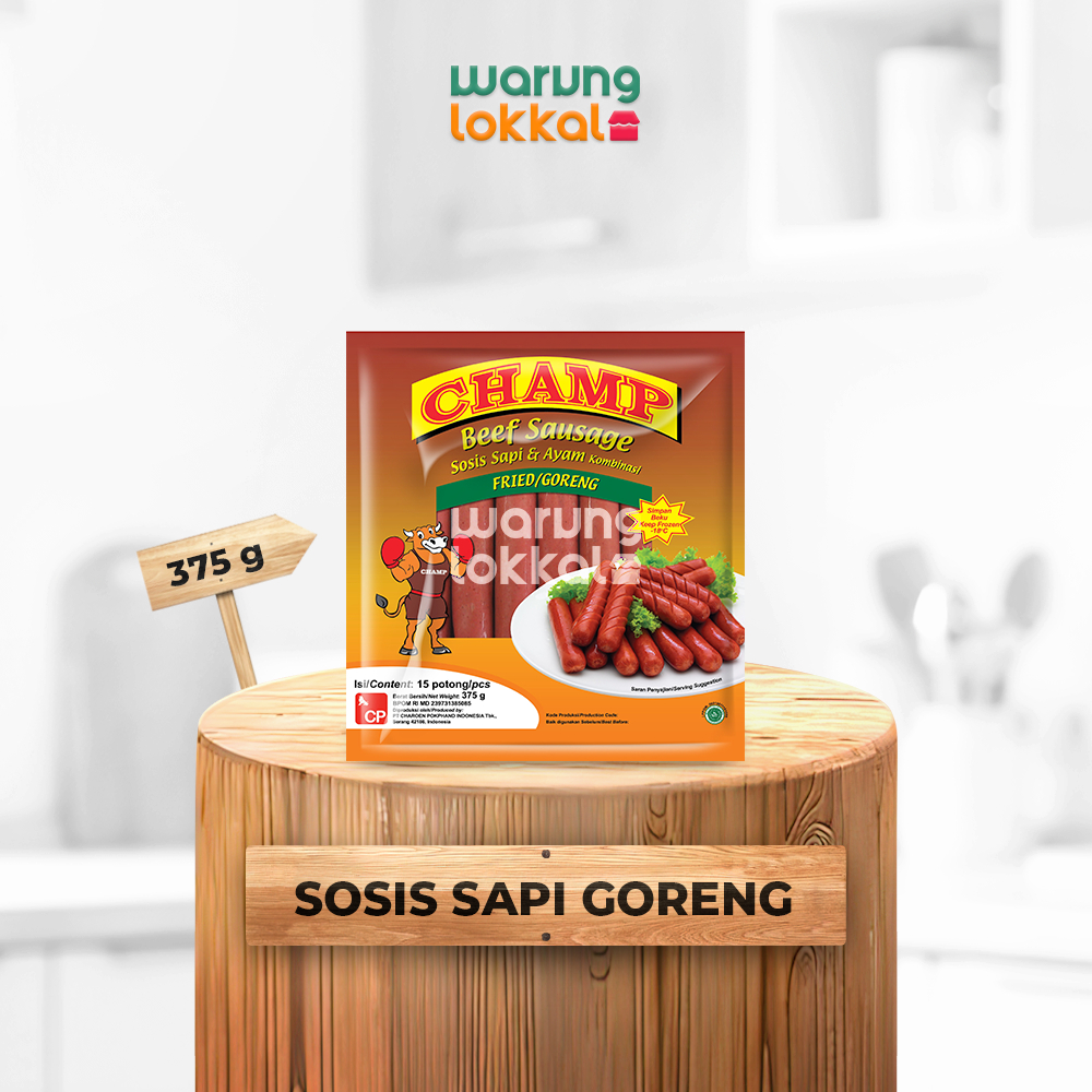 

Champ Sosis Sapi Goreng 375g - Warung Lokkal