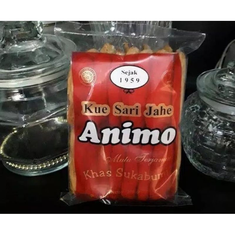 

Kue Jahe Animo kemasan plastik @200gram