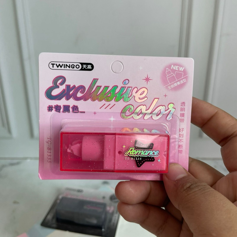 

Correction Tape Barbie Tipex Cantik Lucu Cute Kotak Pink Hitam TG-B1335