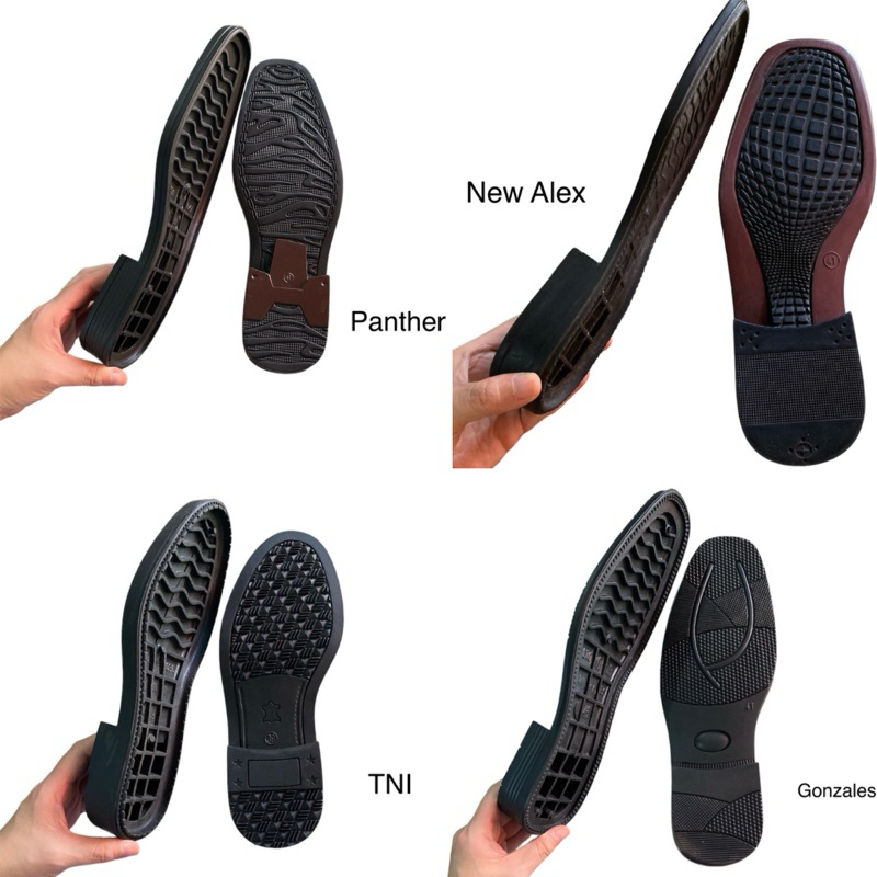 OUTSOLE SOL SEPATU ALTO PRIA PANTOFEL KERJA FORMAL TPR tersedia ukuran jumbo big size