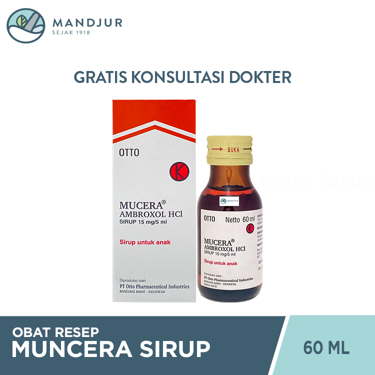 Mucera Sirup 60 ml