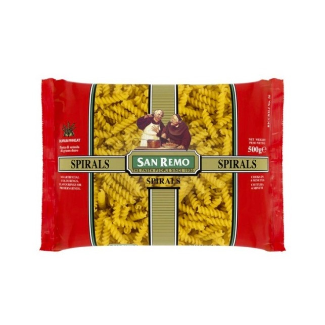 

San Remo Pasta SPIRALS 500gr