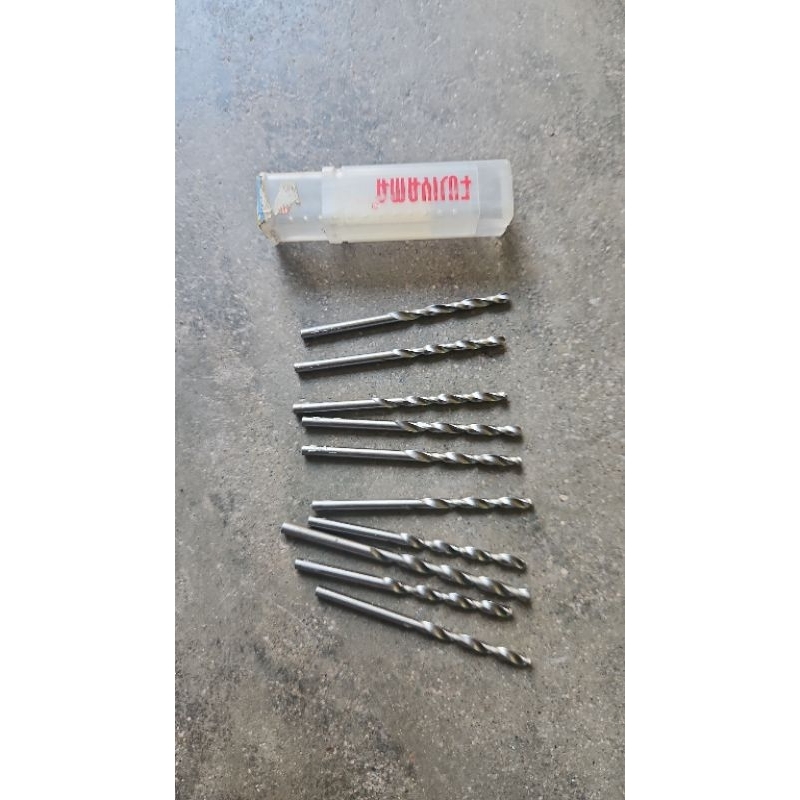 mata bor besi ukuran 3mm 10pcs