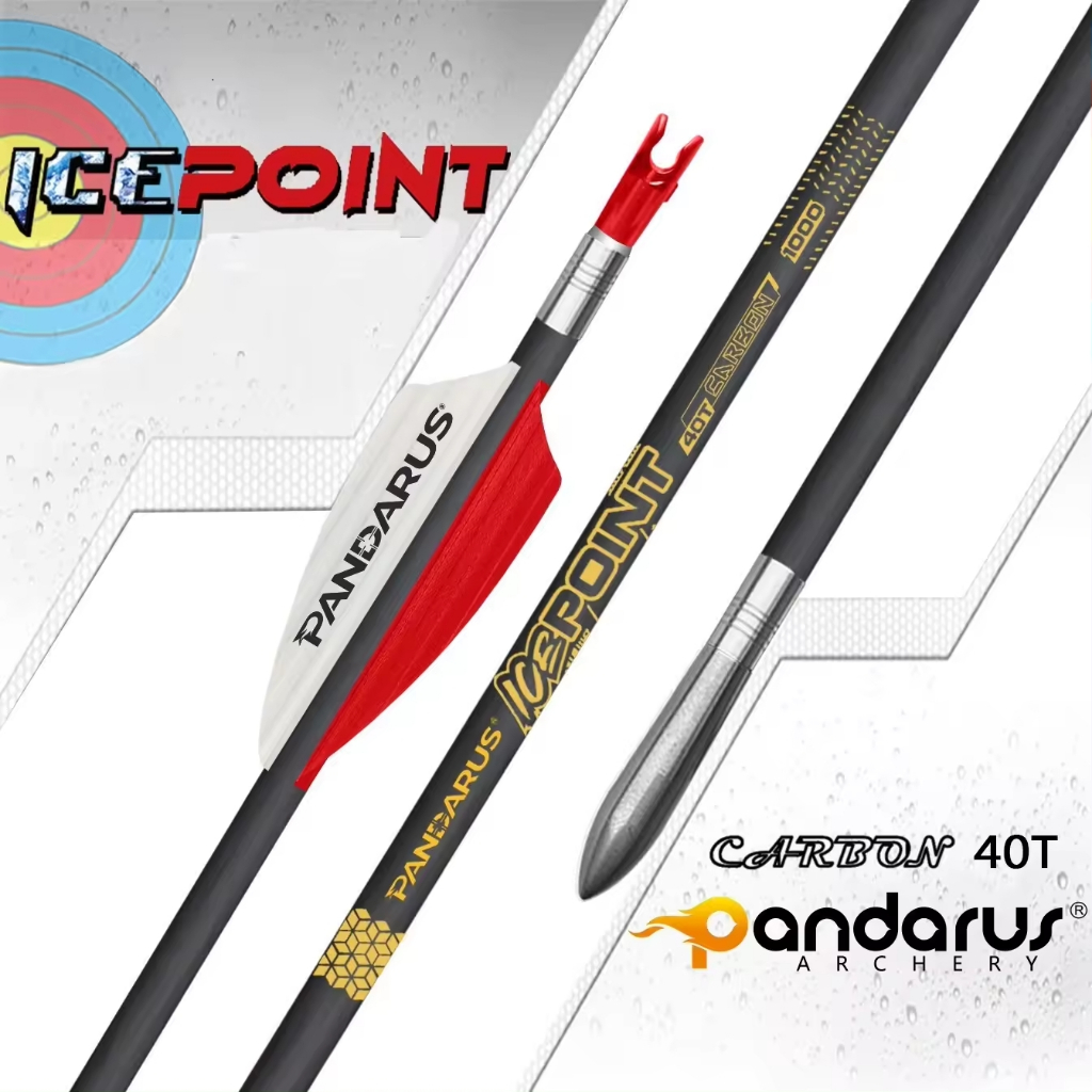 Anak Panah Arrow Musen Pandarus Pure Carbon Ice Point 40T ST 0.001