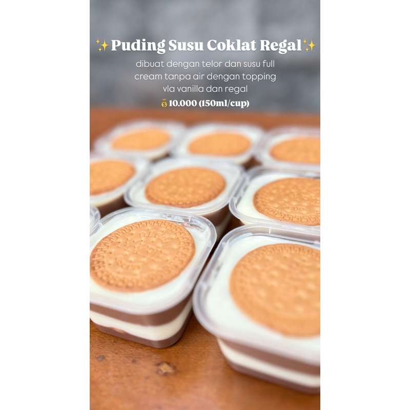 

Pusing susu coklat regal