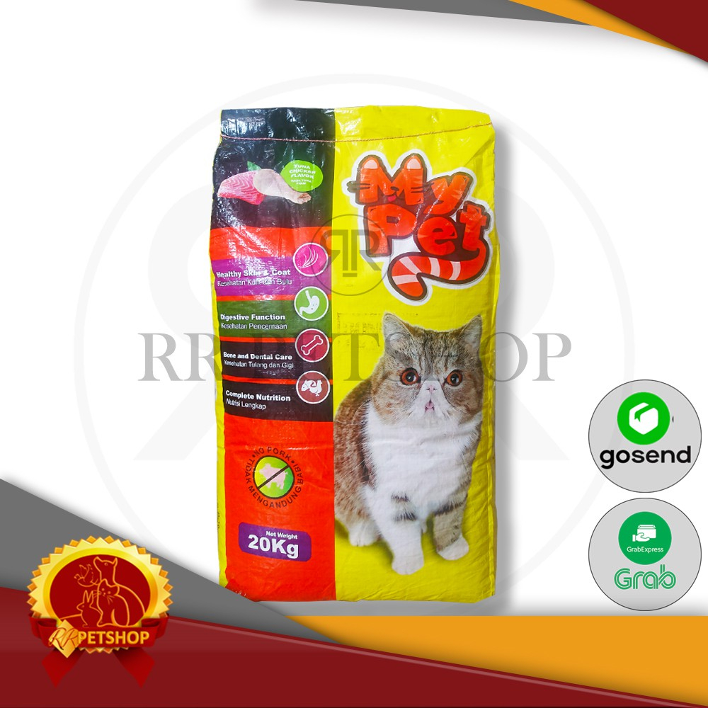 [GOSEND] Makanan kucing My Pet 20 kg / Cat food Mypet 20kg