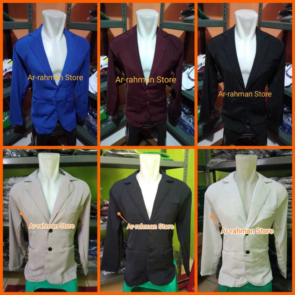 Almamater Polos Almet Jas Organisasi Pengajian Tahlilan Ustad Acara Elegan Murah S M L XL XXL