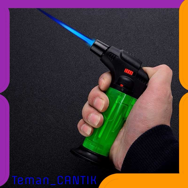 (ada stok）Firetric Korek Api Gas Butane Torch Jet Windproof Anti Angin / Korek  Pematik Api Kompor G