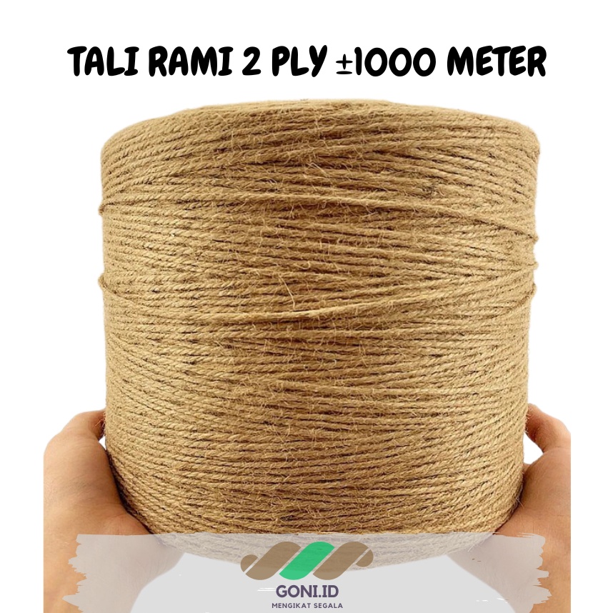 

Tali Goni Rami 2 PLY 1 Meter KODE A4Y3
