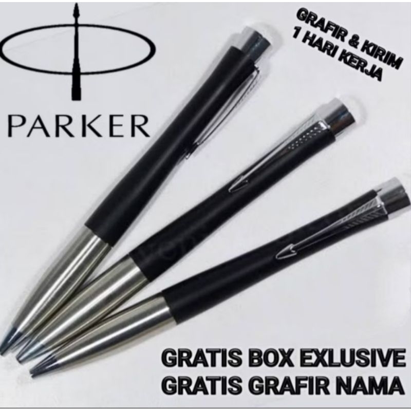 

Bulpoint Parker Mewah Elegant Free Grafir Nama/Logo + Box Exclusive