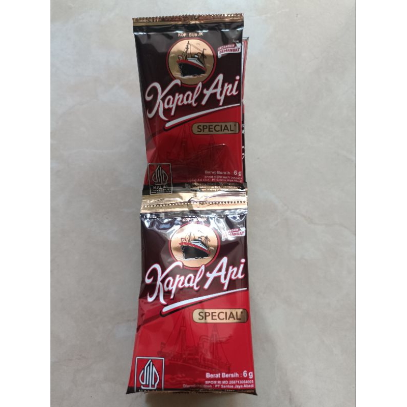 

KAPAL API SPECIAL 6G ISI 10 SACHET