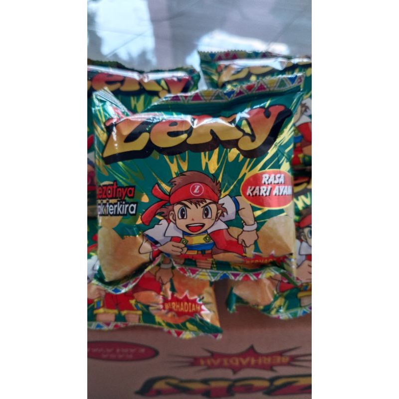 

CHIKI ZEKY BERHADIAH UANG TUNAI CHIKINYA ENAK ADA HADIAHNYA JIKA BERUNTUNG 1 PAK ISI 10 PCS