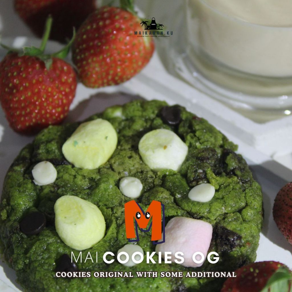 

(MIN 3pcs) Matcha Cookies | Matcha Cookies Dough by Maikanan.ku | Cookies Hampers