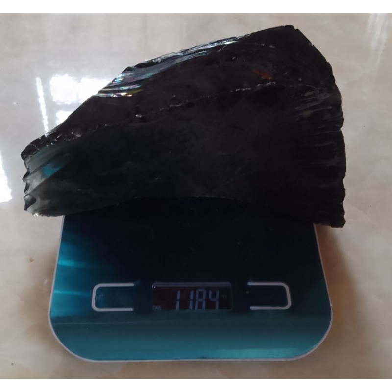 Batu Obsidian Bahan Hitam 8