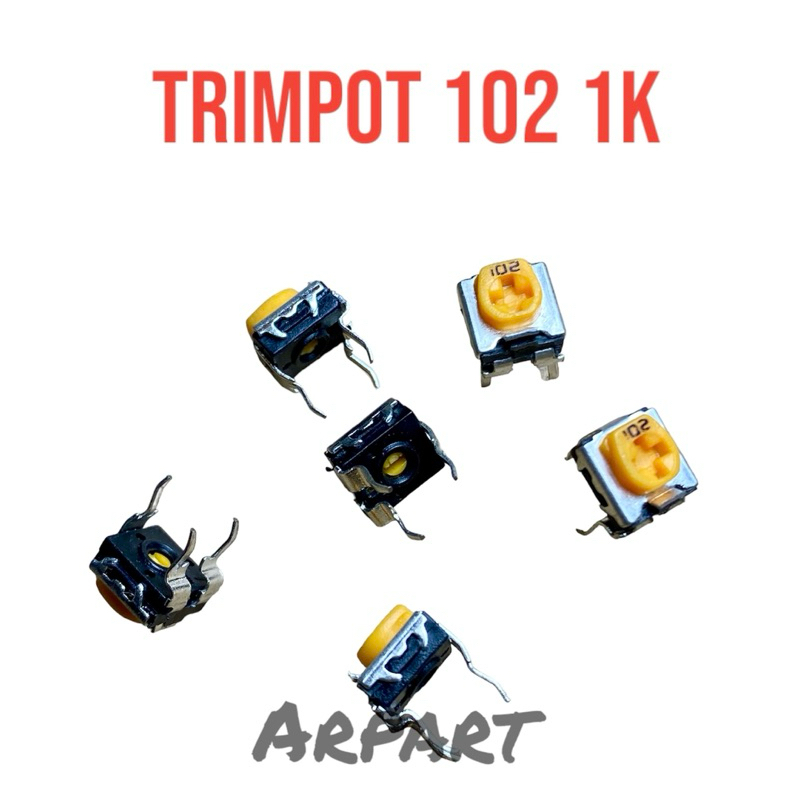 trimpot 1k 102 kuning