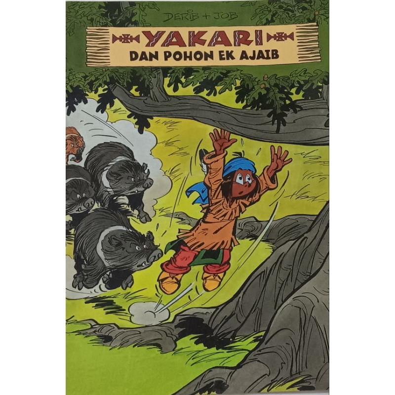 komik eropa - yakari - 4 judul