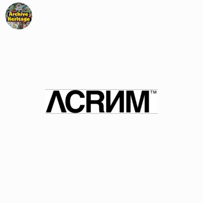 

sticker Acronym force ACRNM brand clothing streetwear logo stiker