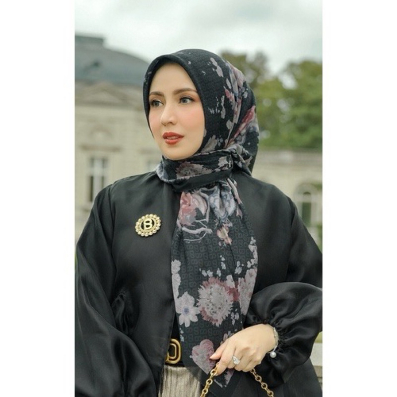 Blume Series Buttonscarves - Jet set