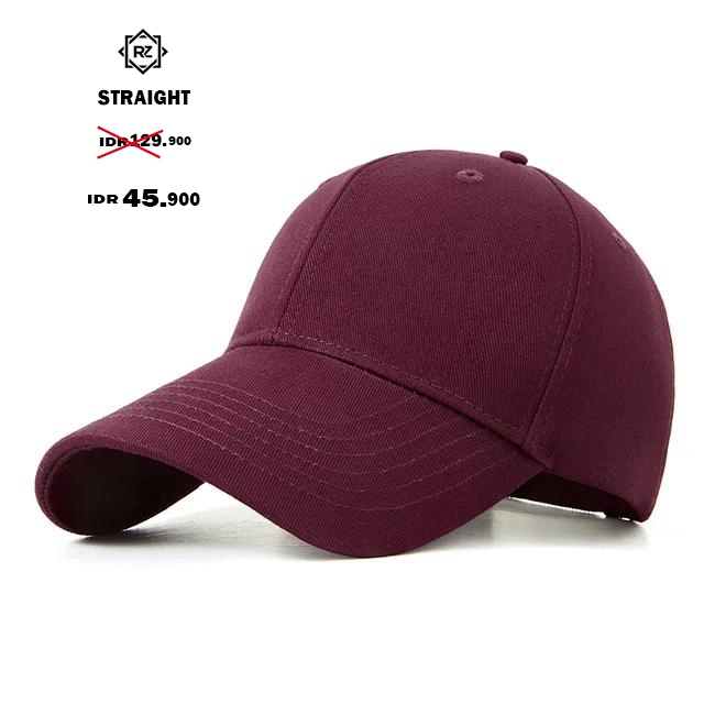 Rz Straight - Topi Baseball Premium Distro Polos