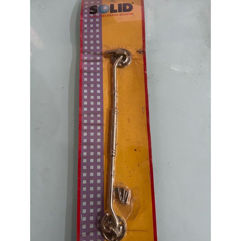 hak angin/penahan jendela solid panjang 26 cm