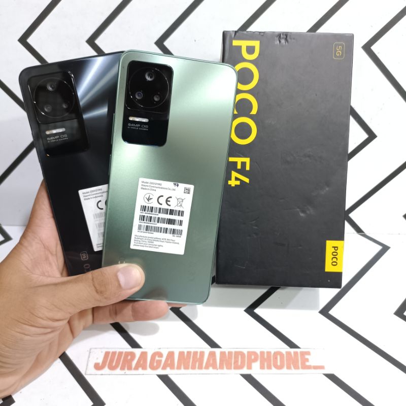 POCO F4 5G 8/256GB 6/128GB HP BEKAS SECOND FULLSET