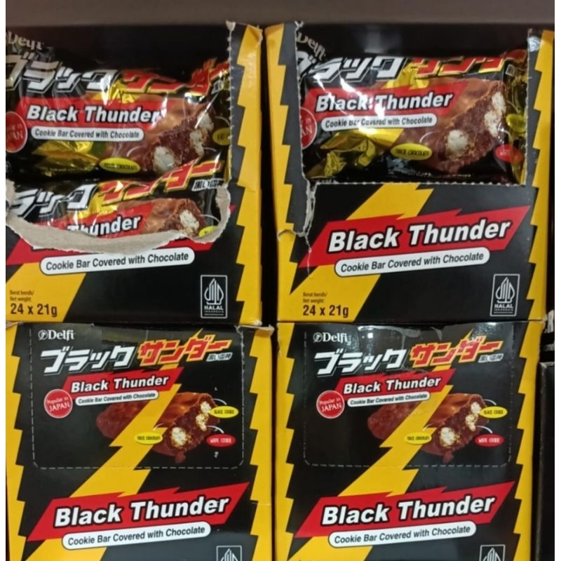 

DELFI BLACK THUNDER 21gr, 1 BOX ISI 24 PCS EXP OKTOBER 2025