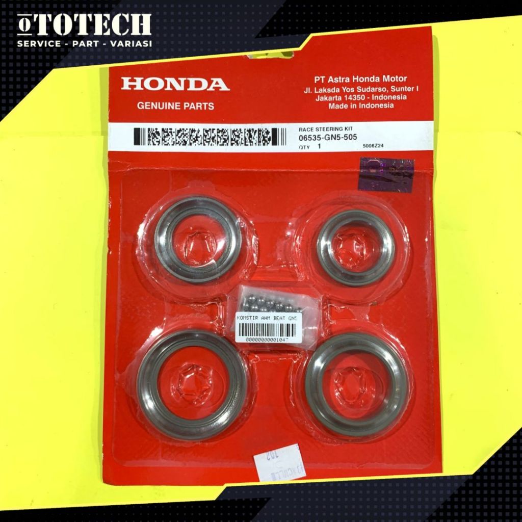 KOMSTIR/KONES STIR ORIGINAL AHM HONDA BEAT/BLADE/SUPRAX125/VARIO 110 KARBU/PCX 150 06535-GN5-505