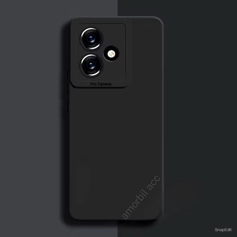 SOFT CASE PRO CAMERA XIAOMI REDMI 13 4G / REDMI 13 5G CASE DOVE FULL BLACK