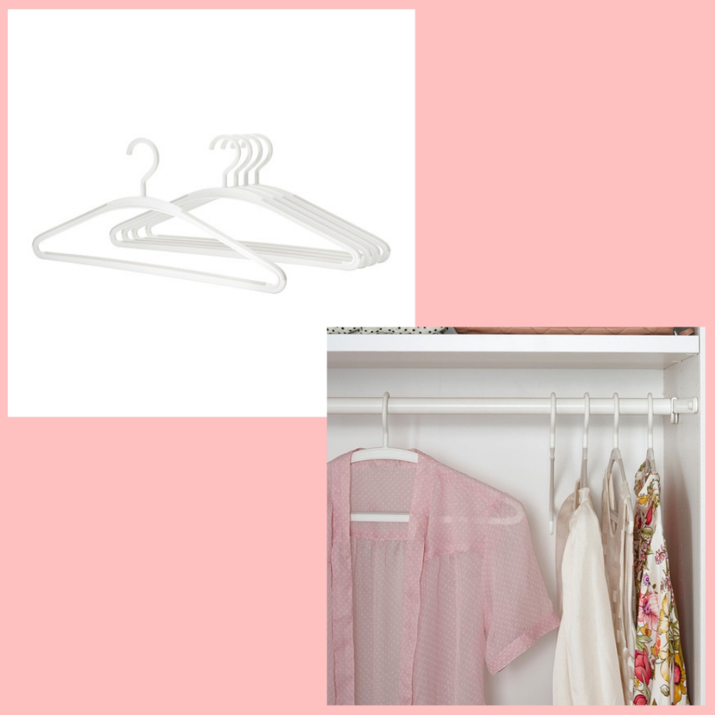 GOGO TRYSSE Gantungan putihabuabu gantungan baju gantungan baju plastik gantungan baju putih gantung
